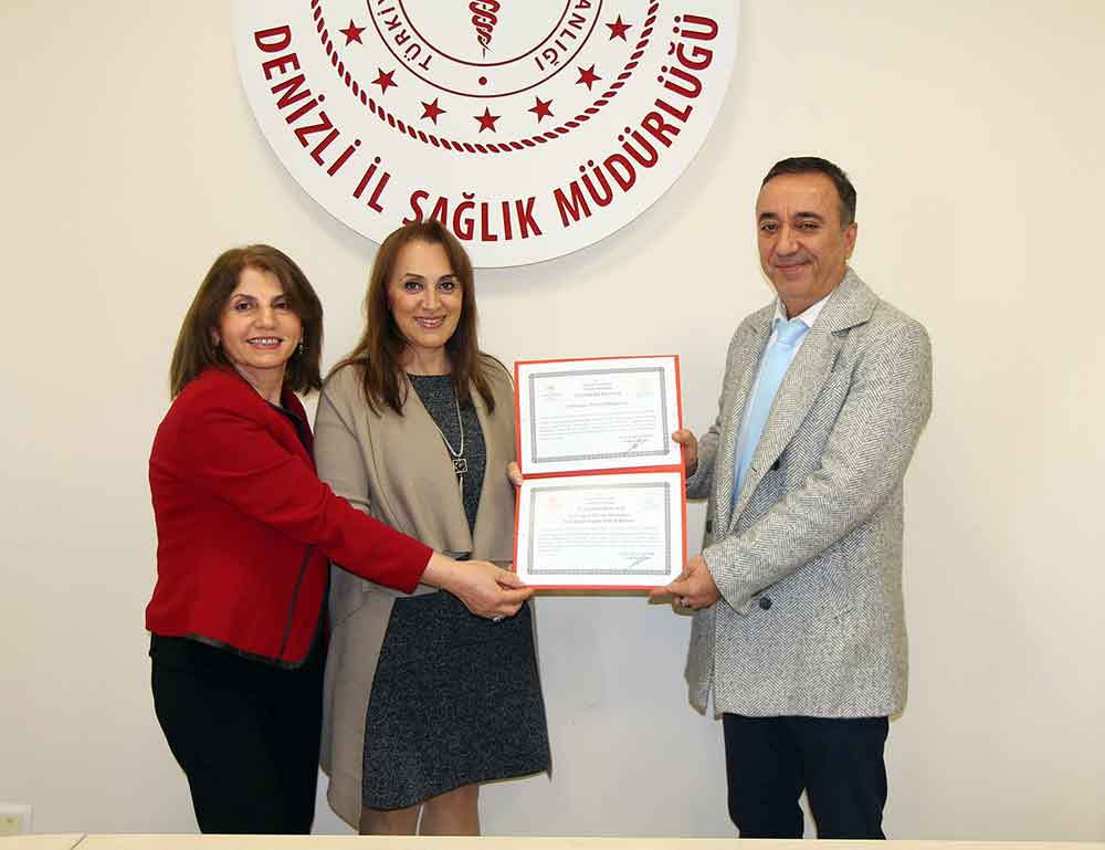 Denizlide Bebek Dostu Hastanelere Tesekkur Belgeleri Verildi 1