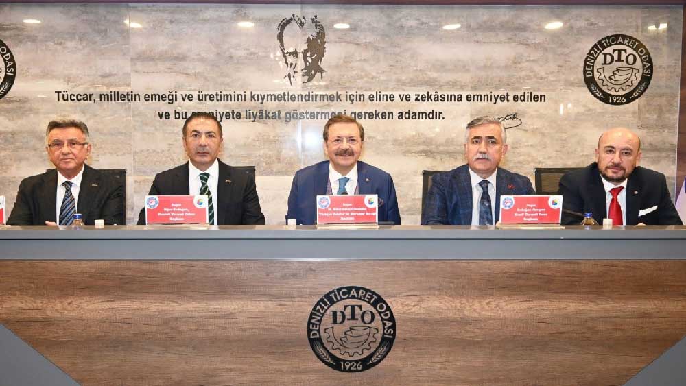 Hisarciklioglu Denizli Ticaret Odamiz Vermis Oldugu Hizmetlerle 5 Yildiza Sahip 5