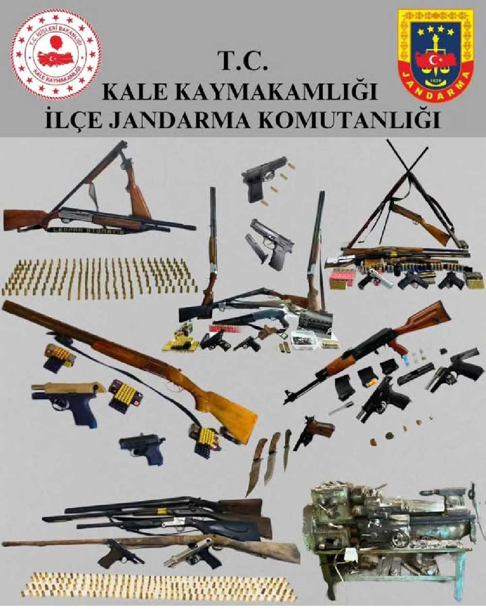 Kalede Kacak Silah Ve Muhimmatla Yakalanan 9 Supheli Gozaltina Alindi 2