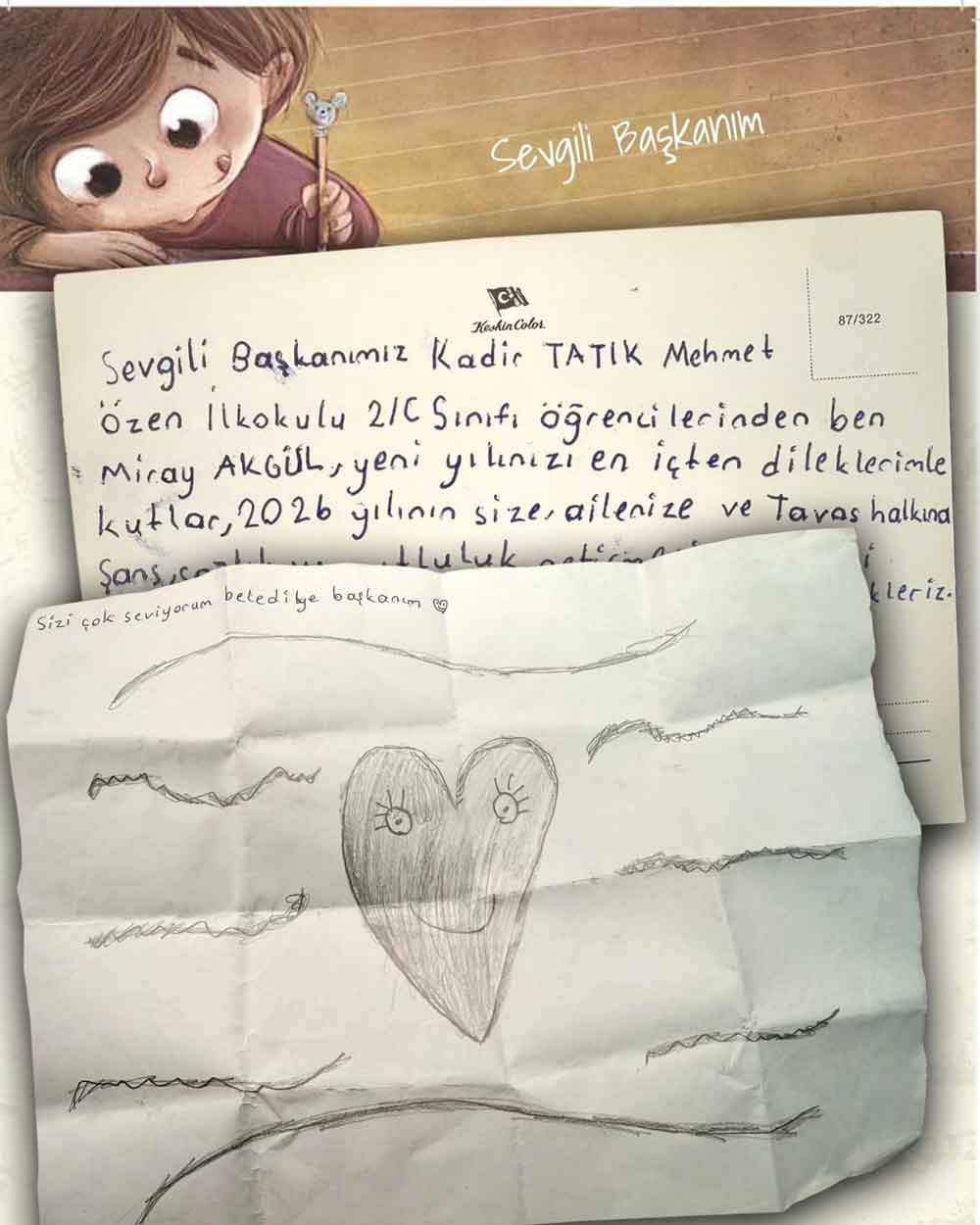 Kucuk Mirayin Yeni Yil Mektubu Baskan Tatiki Duygulandirdi 1