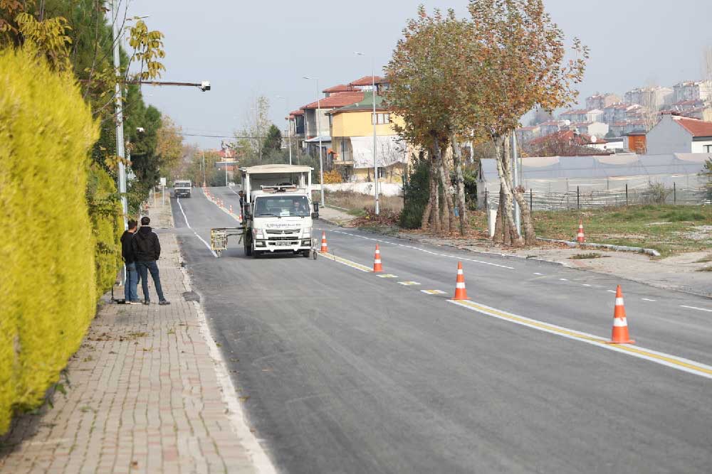 Namik Kemal Caddesi Yeni Gorunumune Kavustu