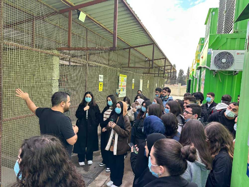 Pau Ogrencilerinden Kumkisik Entegre Atik Bertaraf Tesisine Egitim Ziyareti 1