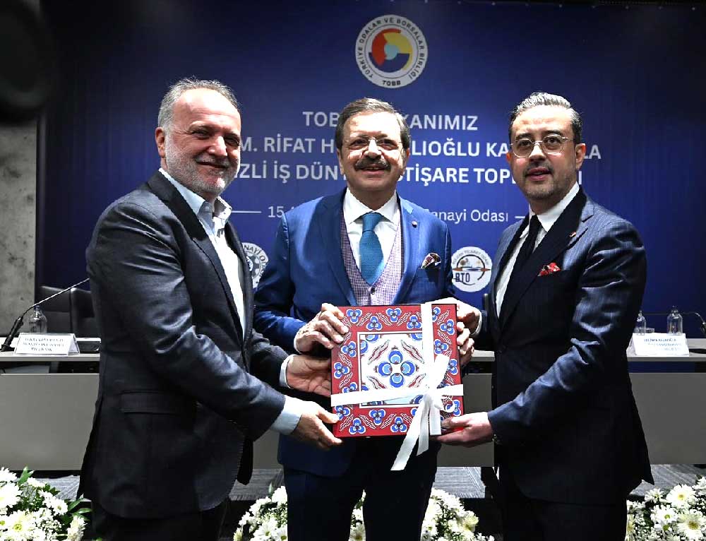 Tobb Baskani Hisarciklioglu Dsoda Denizli Is Dunyasiyla Bir Araya Geldi 1