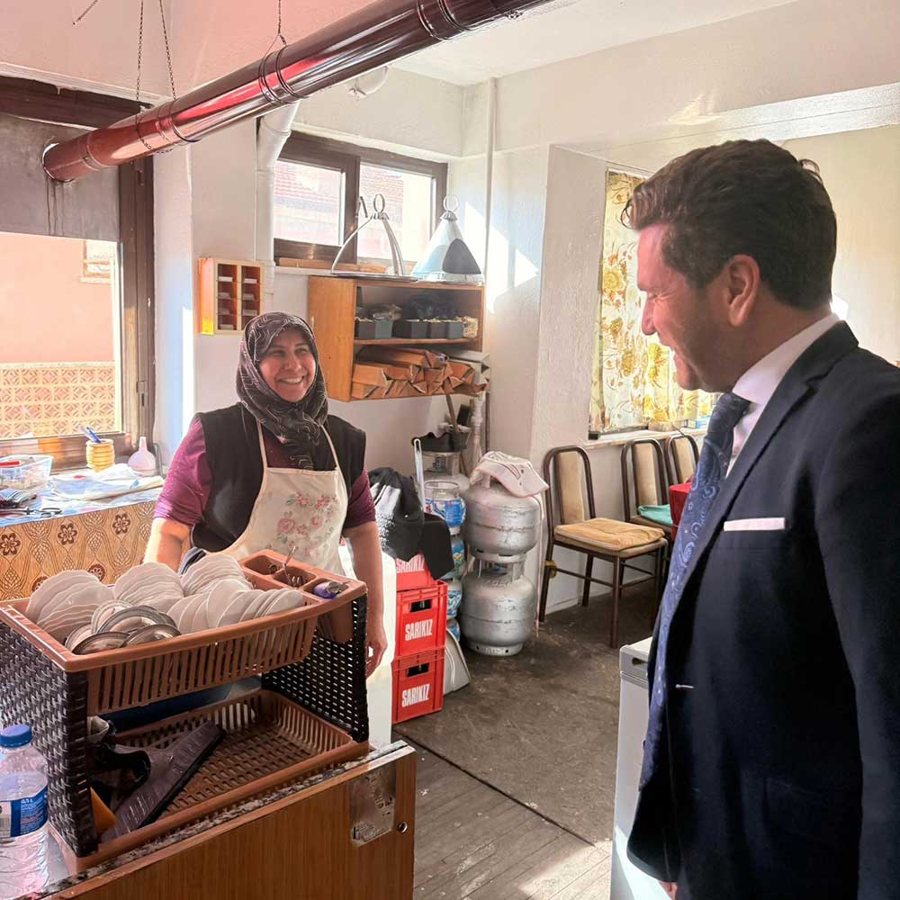 Baskan Tatik Esnaf Ziyaretlerini Surduruyor 2