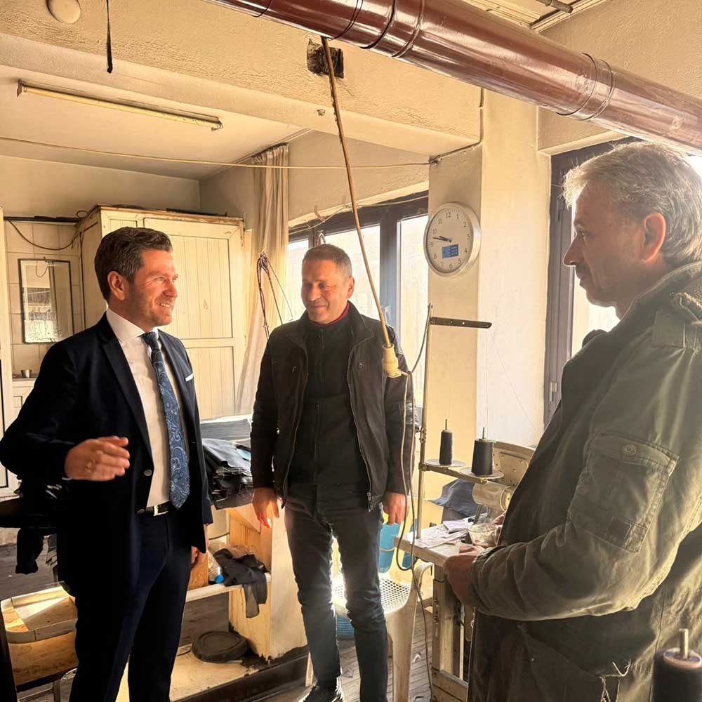 Baskan Tatik Esnaf Ziyaretlerini Surduruyor 5