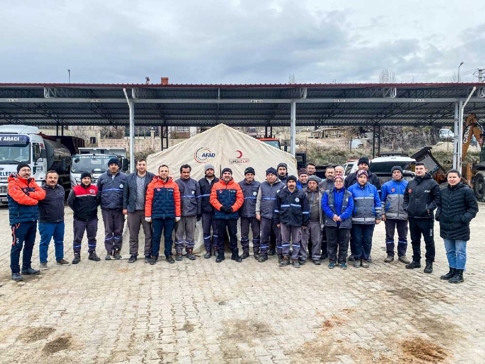 Cameli Belediyesi Yerel Destek Ekibine Afaddan Cadir Kurma Egitimi Verildi 6