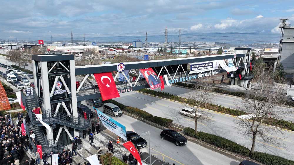 Dbb Bati Ege Gyo Yaya Ust Gecidi Hizmete Acildi 4