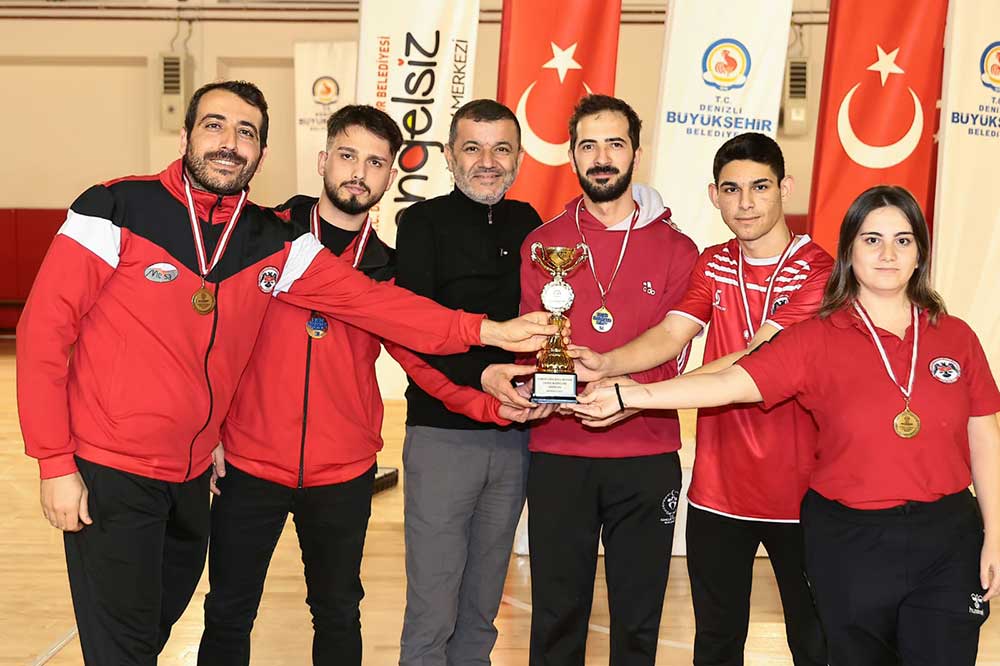 Denizli Buyuksehirden Goalballda Turkiyede Bir Ilk