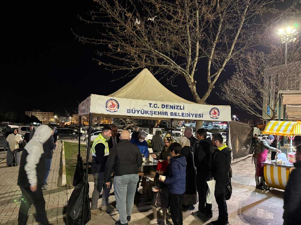 Denizli Buyuksehirden Mirac Kandilinde Ikram 2
