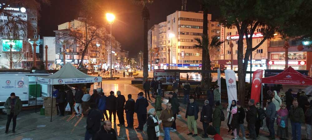 Denizli Buyuksehirden Mirac Kandilinde Ikram