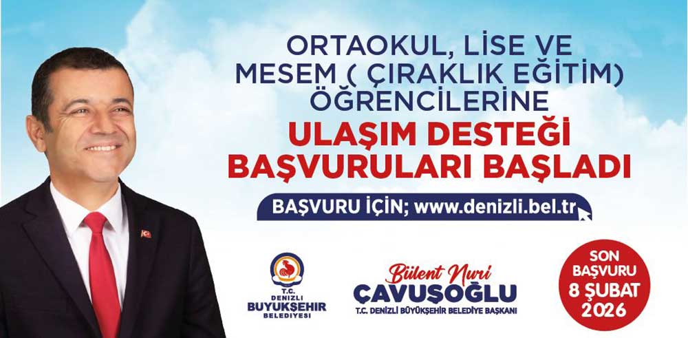 Denizli Buyuksehirin Ulasim Destegi Buyuyor