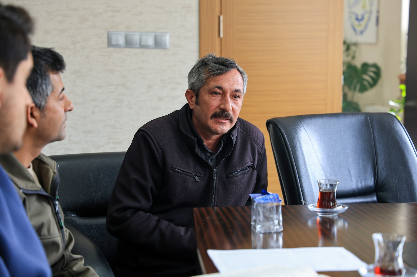 Denizli Cameli Muhtar Baskan Bulustu