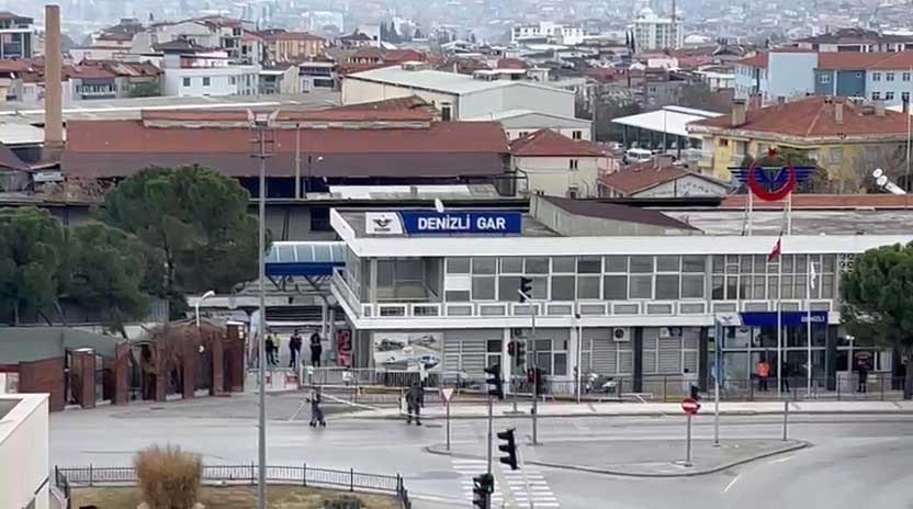 Denizli Tren Gari Bomba Panigi1