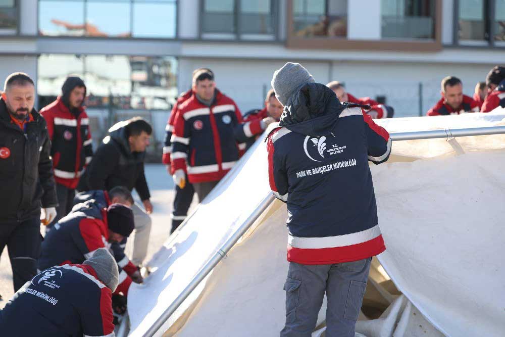 Merkezefendi Belediyesi Personeline Afet Farkindalik Ve Cadir Kurma Egitimi 2