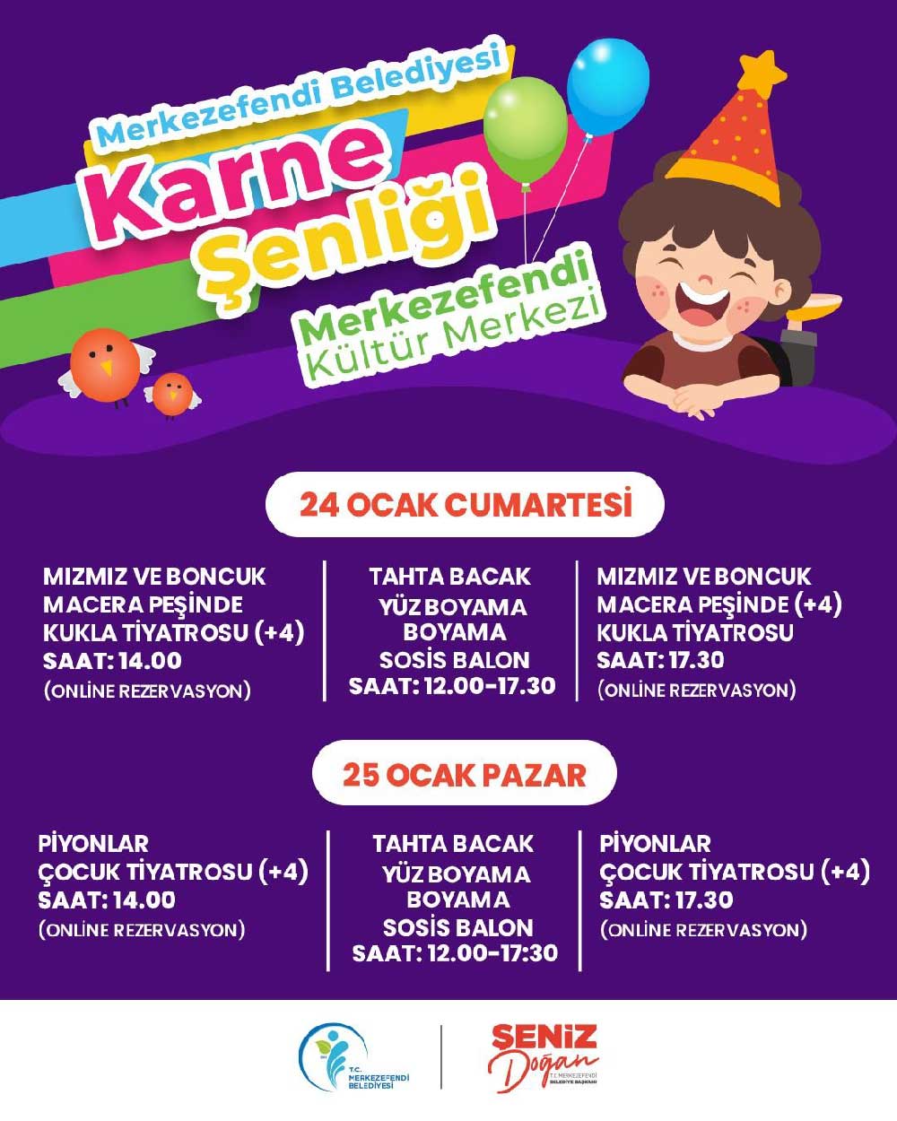 Merkezefendide Karne Sevinci Senlikle Kutlanacak 1