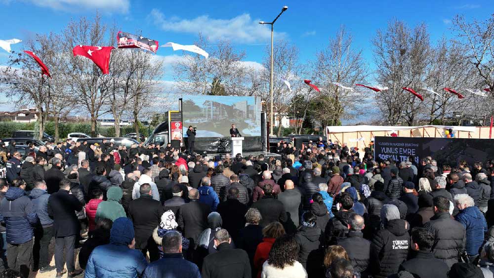 Yunus Emre Sosyal Tesisinin Temeli Torenle Atildi 1