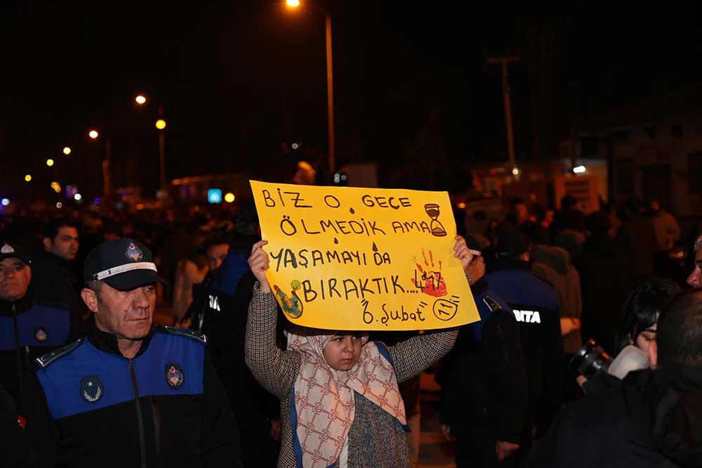 Baskan Cavusoglu Depremin Yil Donumunde Adiyamanda 2