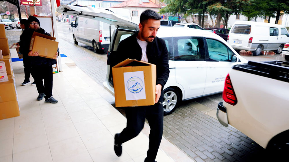 Cameli Belediyesinden Ramazan Kolisi Destegi