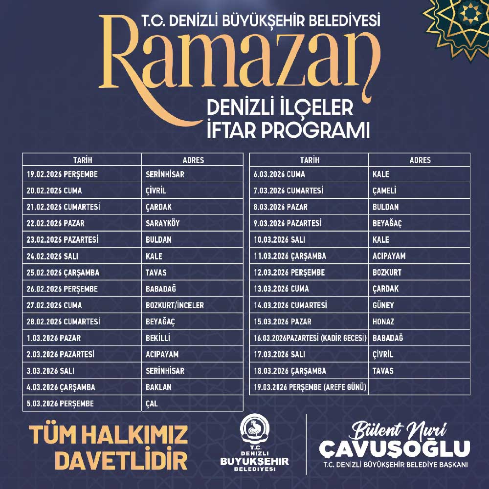 Denizlide Ramazan Buyuksehir Ile Bir Baska Yasanacak 2