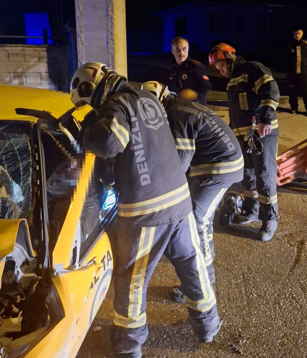 Safak Tatar Taksi Denizli Kaza Son Dakika1