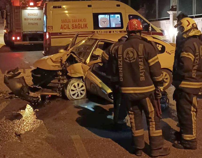 Safak Tatar Taksi Denizli Kaza Son Dakika2