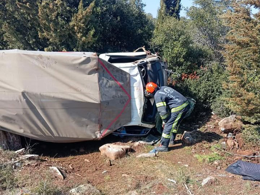 Tavas Denizli Yolu Kaza 2 Yarali Hayvanlar Sag1