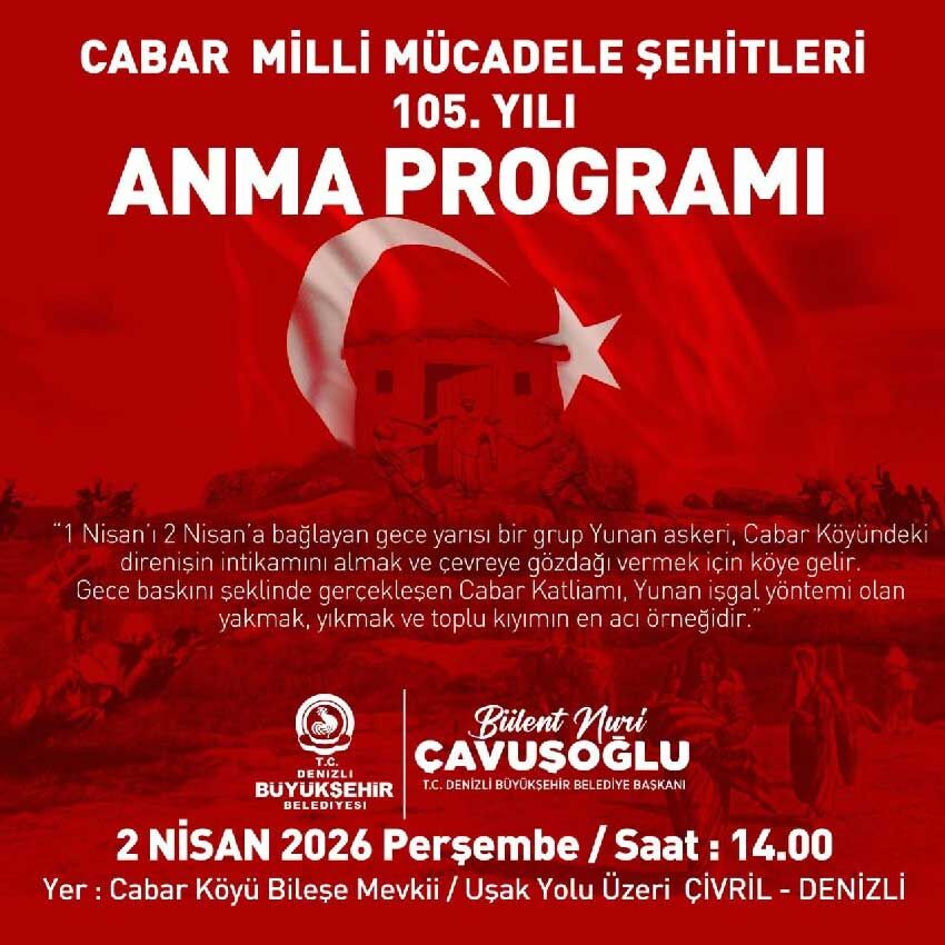 Cabar Katliaminin 105 Yilinda Sehitler Torenle Anilacak 2