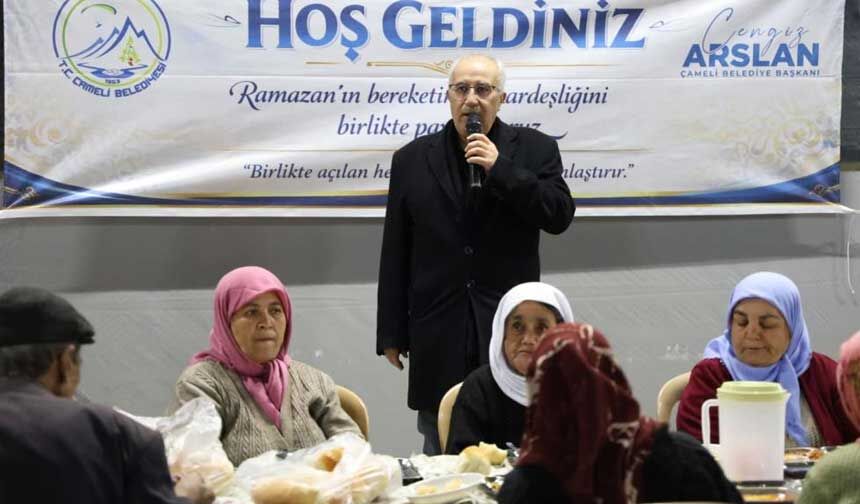 Camelide Gonul Sofrasi Emecik Mahallesinde Kuruldu 1