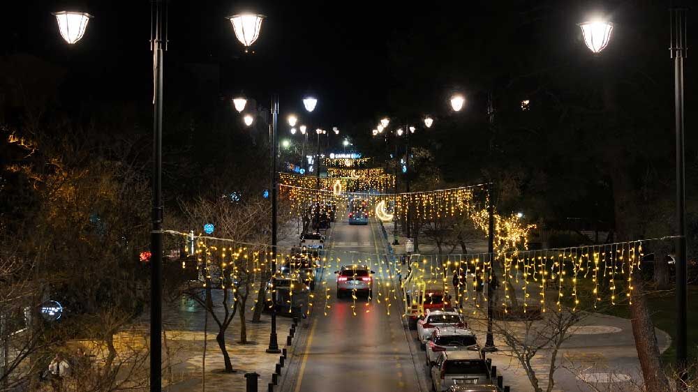 Camlik Ramazan Isiklariyla Aydinlandi 2