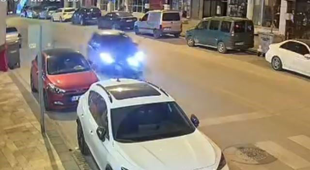 Denizli Motosiklet Kaza Carpip Kacti1