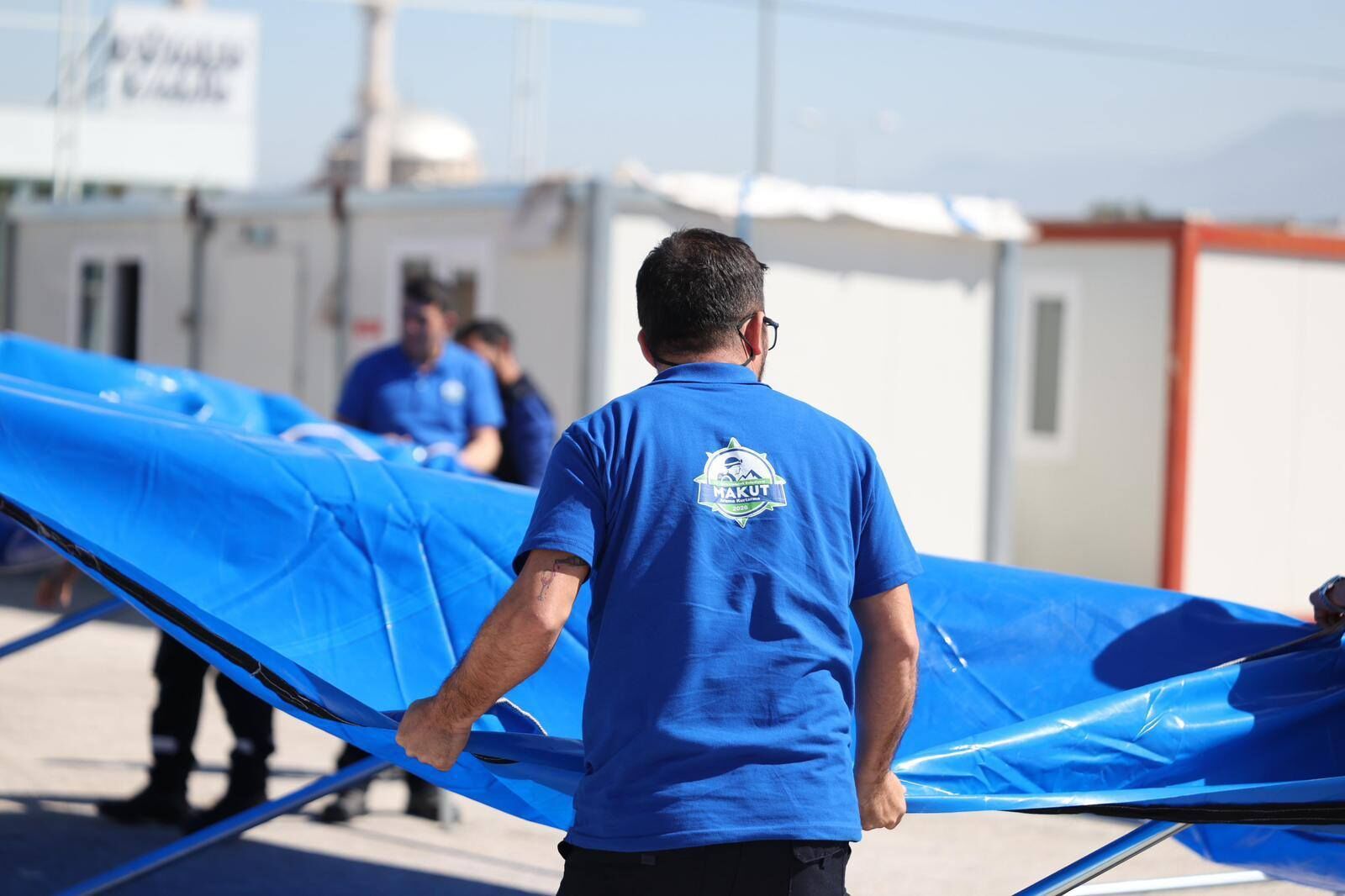Merkezefendi̇’de Makut Eki̇bi̇ Afet Hazirliği İçi̇n Bi̇r Araya Geldi̇ (2)