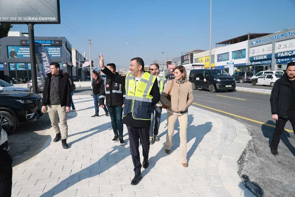 Sumer Mahallesinde 25 Caddenin Ilk Etabi Trafige Acildi 1