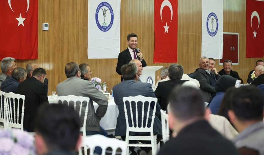 Tavasta Muhtarlar Iftar Sofrasinda Bulustu 2