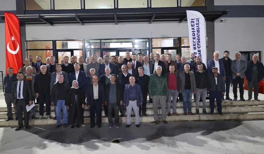 Tavasta Muhtarlar Iftar Sofrasinda Bulustu