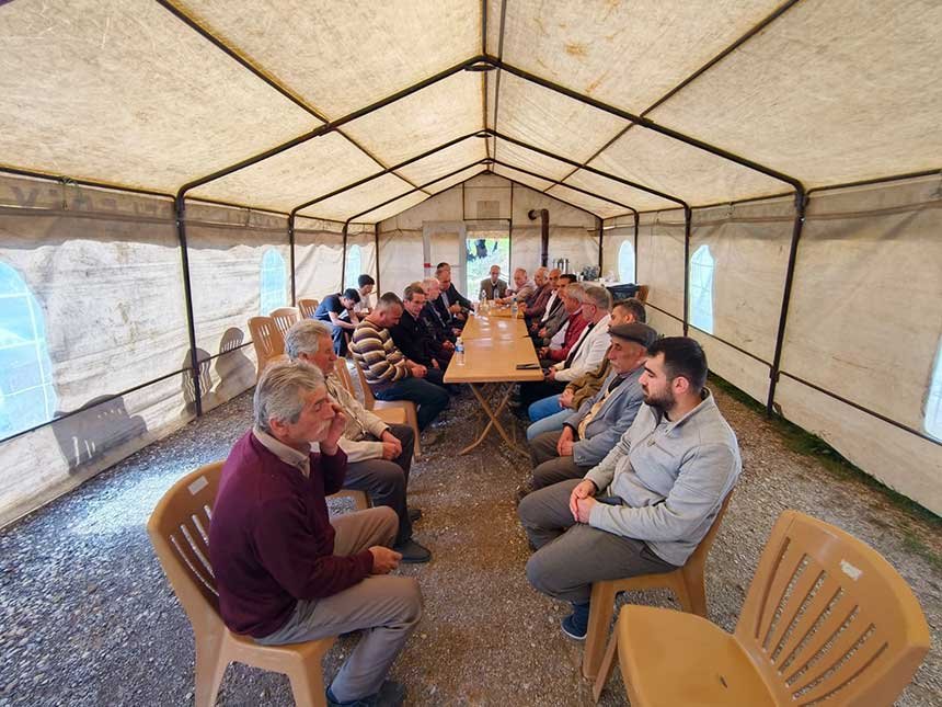 Baskan Arslandan Gencer Ailesine Taziye Ziyareti