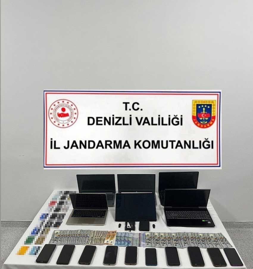 Denizli Dahil 9 Ilde Bilisim Dolandiricilarina Es Zamanli Operasyon 2