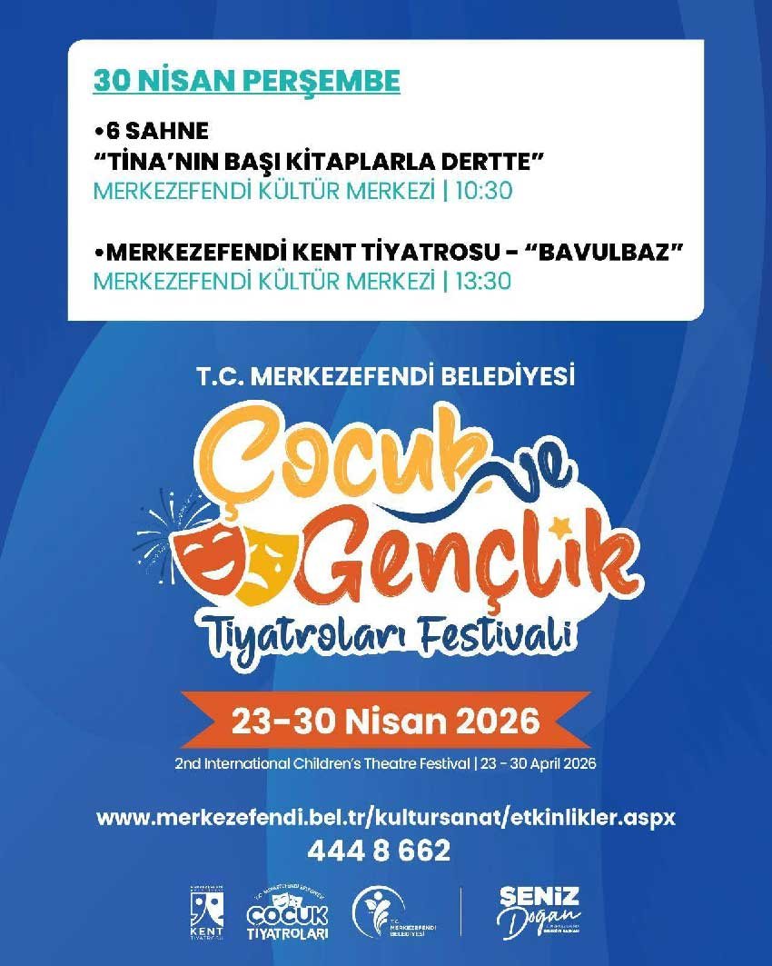 Denizli Merkezefendide 2 Cocuk Ve Genclik Tiyatrolari Festivali Basliyor 1