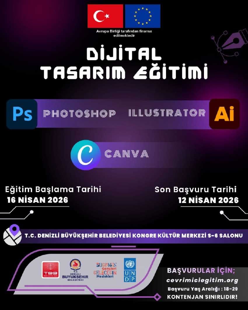 Denizlide Genclere 40 Saatlik Dijital Kariyer Egitimi 1