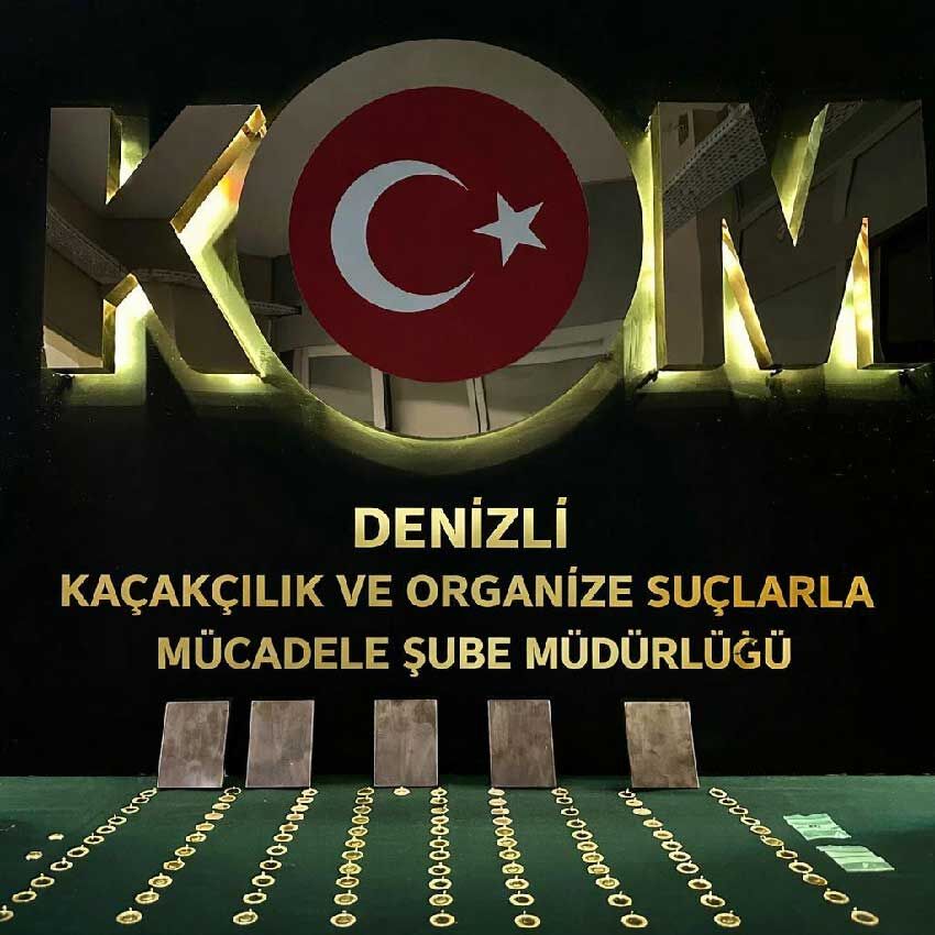 Denizlide Sahte Altin Operasyonu 2 Kisi Tutuklandi 2