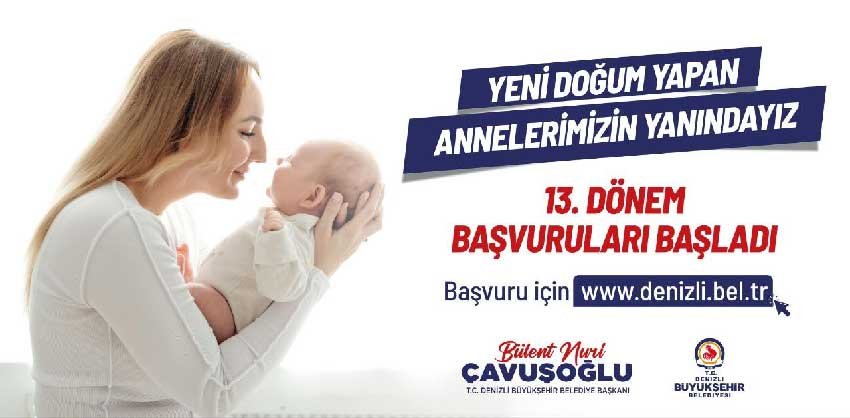 Denizlide Yeni Dogum Yapan Annelere 9 Bin Tl Destek 1