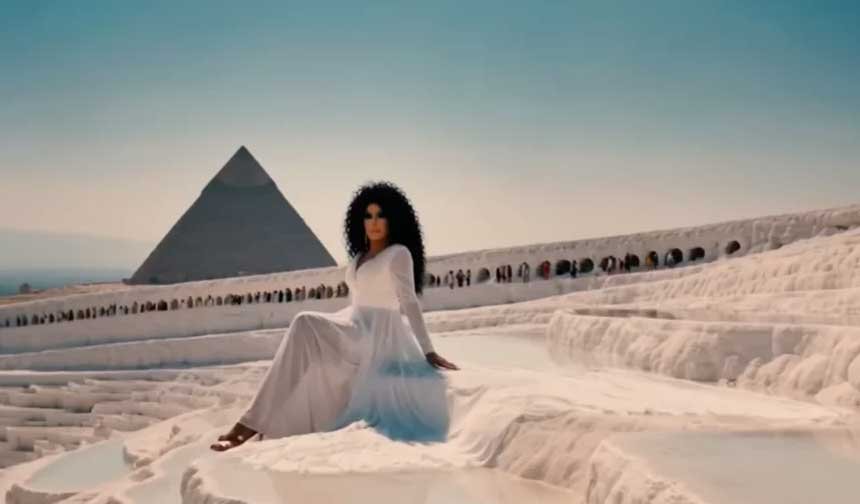 Divanin Yeni Klibinde Pamukkale Surprizi 2