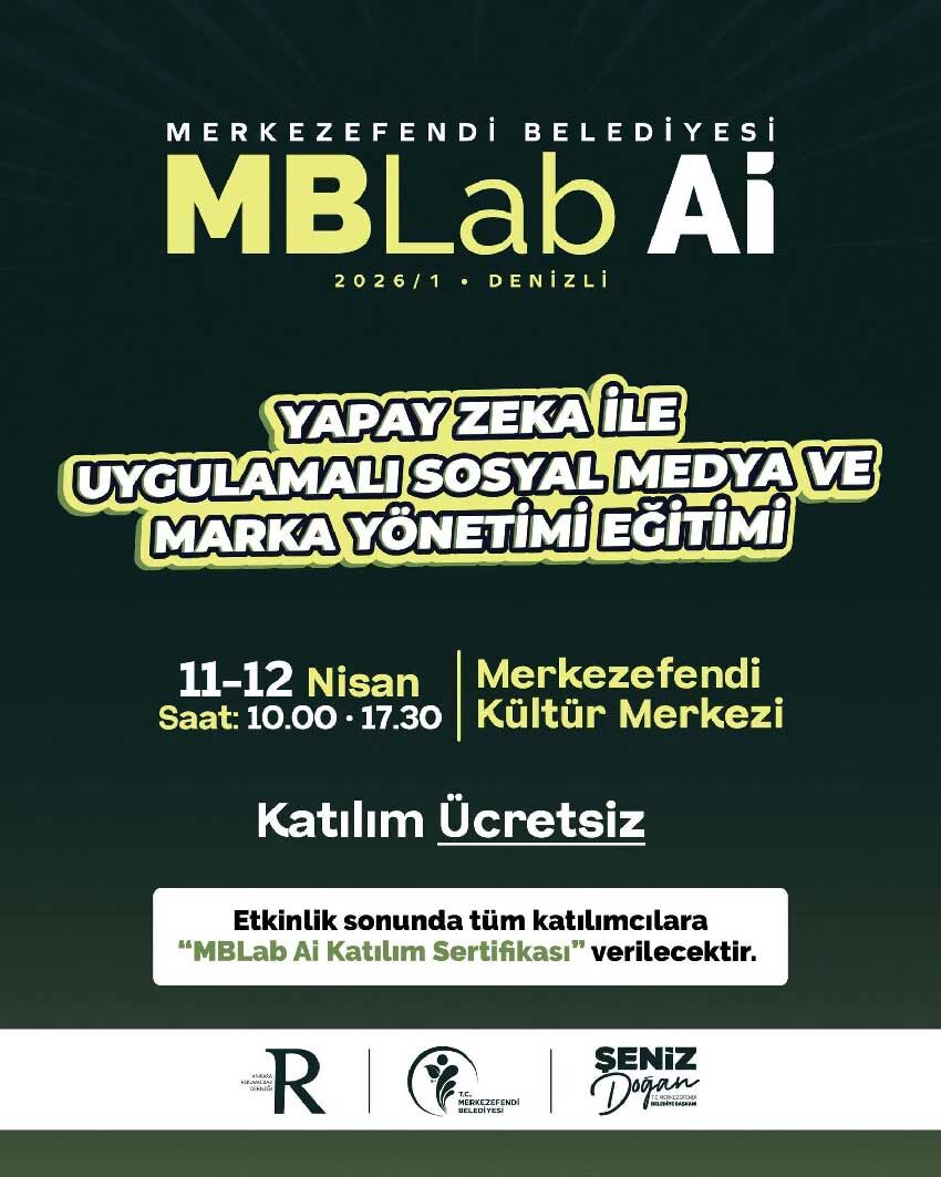 Merkezefendi Belediyesinden Ucretsiz Yapay Zeka Odakli Egitim Programi