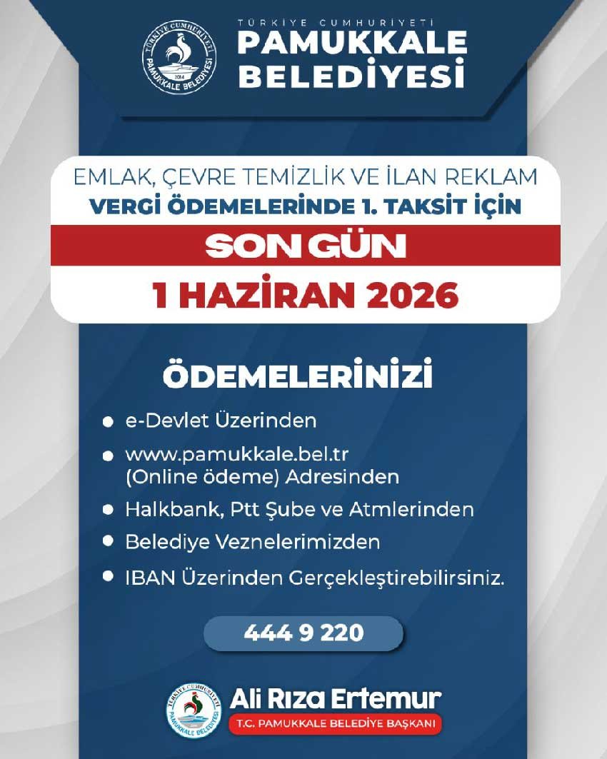 Pamukkalede Vergi Uyarisi Son Gunu Kaciran Cezali Duruma Dusecek 1