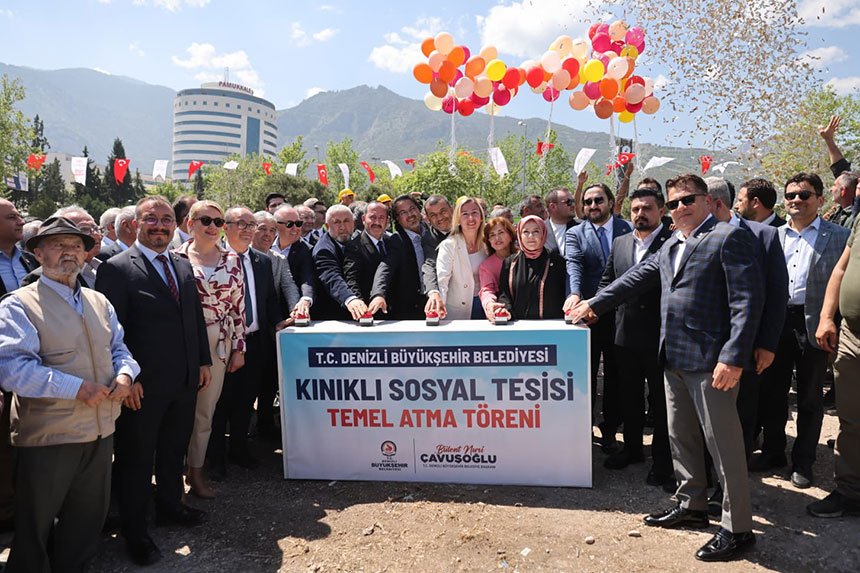 Sosyal Belediyecilikte Dev Adim Kinikli Sosyal Tesisinin Temeli Atildi 2