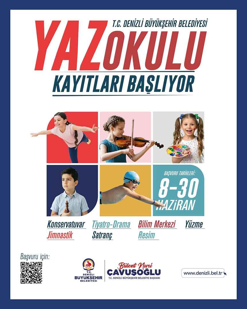 Denizli Buyuksehirden Cocuklara Dolu Dolu Yaz Okulu 1