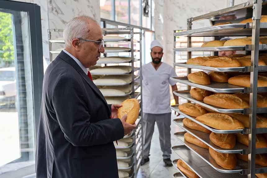 Denizli Cameli Belediyesi Yoresel Ekmek Firininda Ilk Uretim Yapildi 2