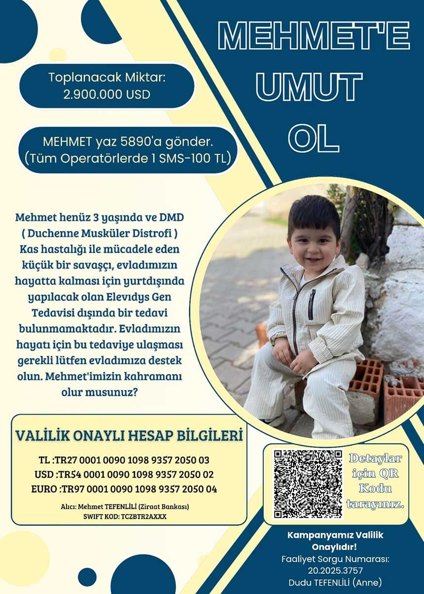 Denizlide 3 Yasindaki Mehmet Icin Zaman Daraliyor 1