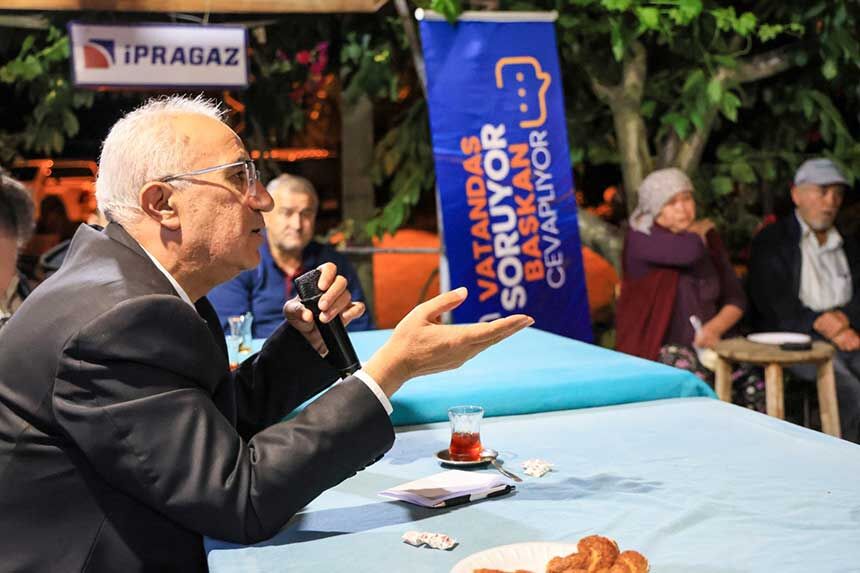 Cameli Belediye Baskani Cengiz Arslan Arikaya Mahallesi Sakinleriyle Bulustu 1