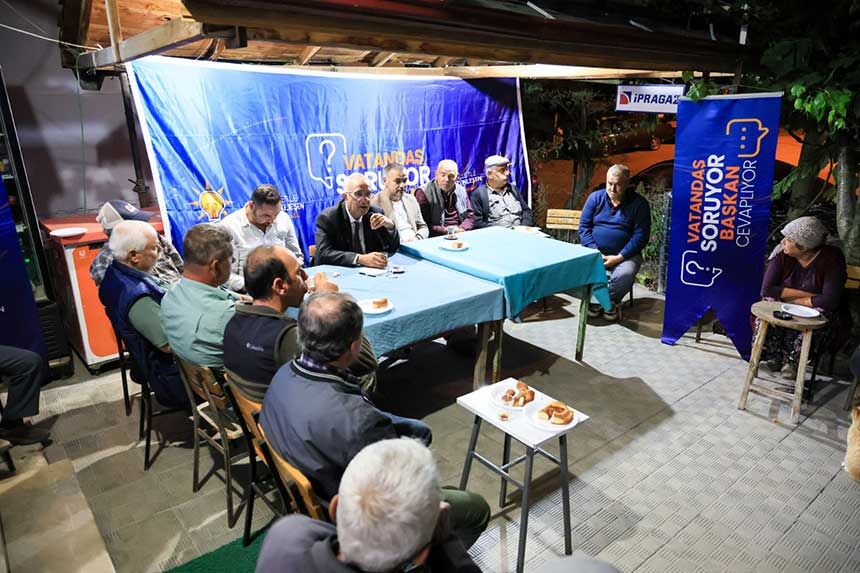 Cameli Belediye Baskani Cengiz Arslan Arikaya Mahallesi Sakinleriyle Bulustu 2