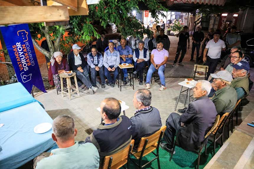 Cameli Belediye Baskani Cengiz Arslan Arikaya Mahallesi Sakinleriyle Bulustu 3